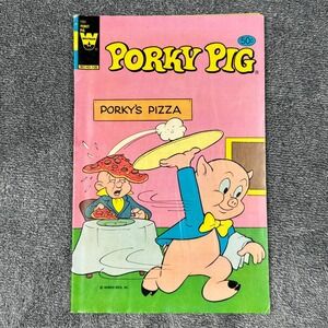 Vintage Porky Pig‎ 101 Whitman Comics 1980 Looney Tunes Porky's Pizza Bronze Age
